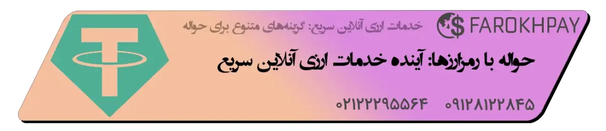 حواله با رمزارزها: آینده خدمات ارزی آنلاین سریع